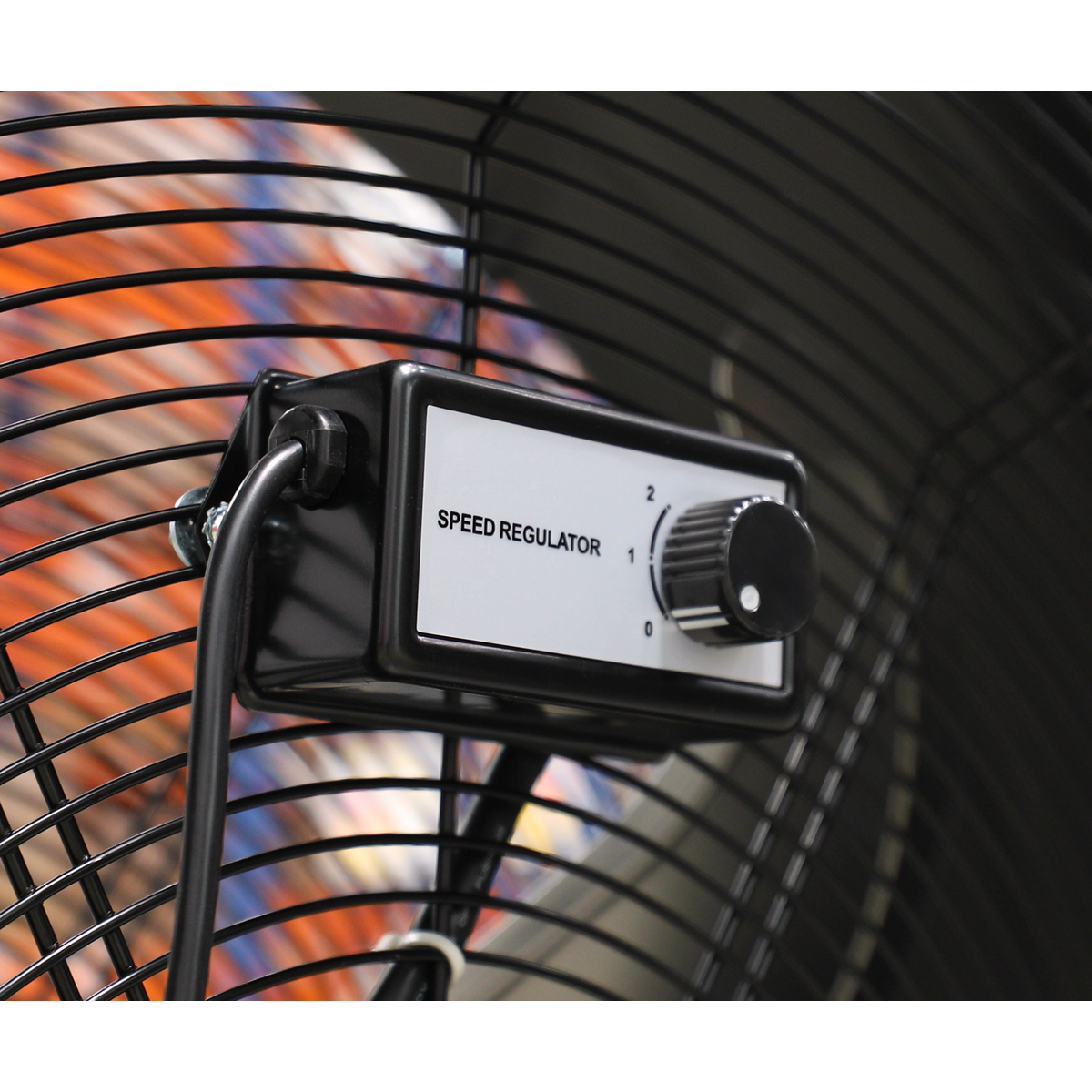 Industrial High Velocity Orbital Drum Fan 24" 230V HVF24S