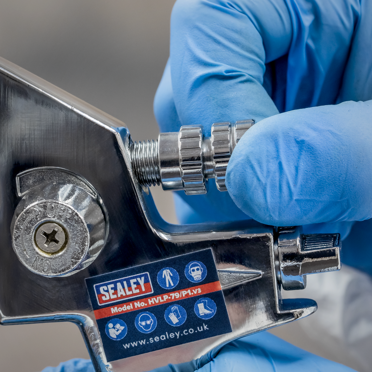 Spray Gun 1.7mm Set-Up for HVLP-79/P HVLP-79/P1