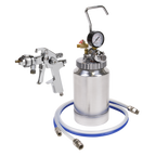 HVLP Pressure Pot System with Spray Gun & Hoses 1.7mm Set-Up HVLP-79/P