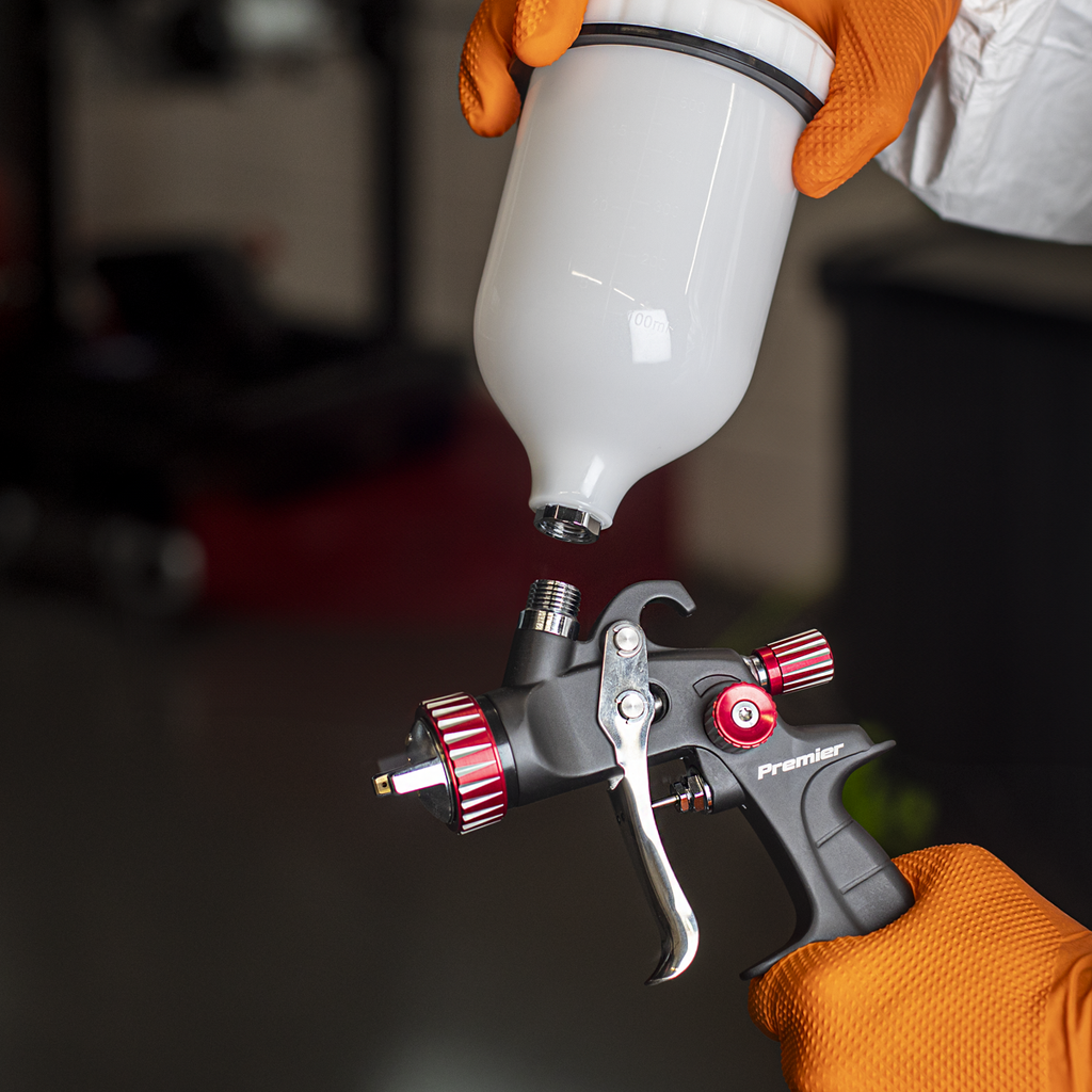Professional HVLP Gravity Feed Spray Gun 1.3mm Set-Up HVLP01