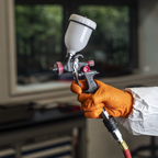 Professional HVLP Gravity Feed Touch-Up Spray Gun 1mm Set-Up HVLP04