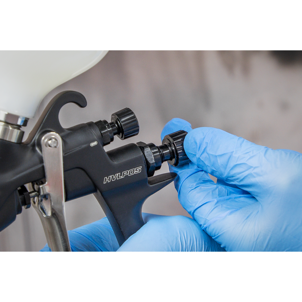 Professional HVLP Gravity Feed Spray Gun 1.3mm Set-Up HVLP05