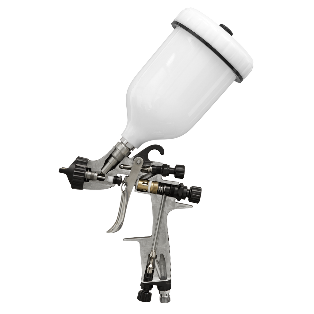 Professional HVLP Gravity Feed Spray Gun 1.3mm Set-Up HVLP05