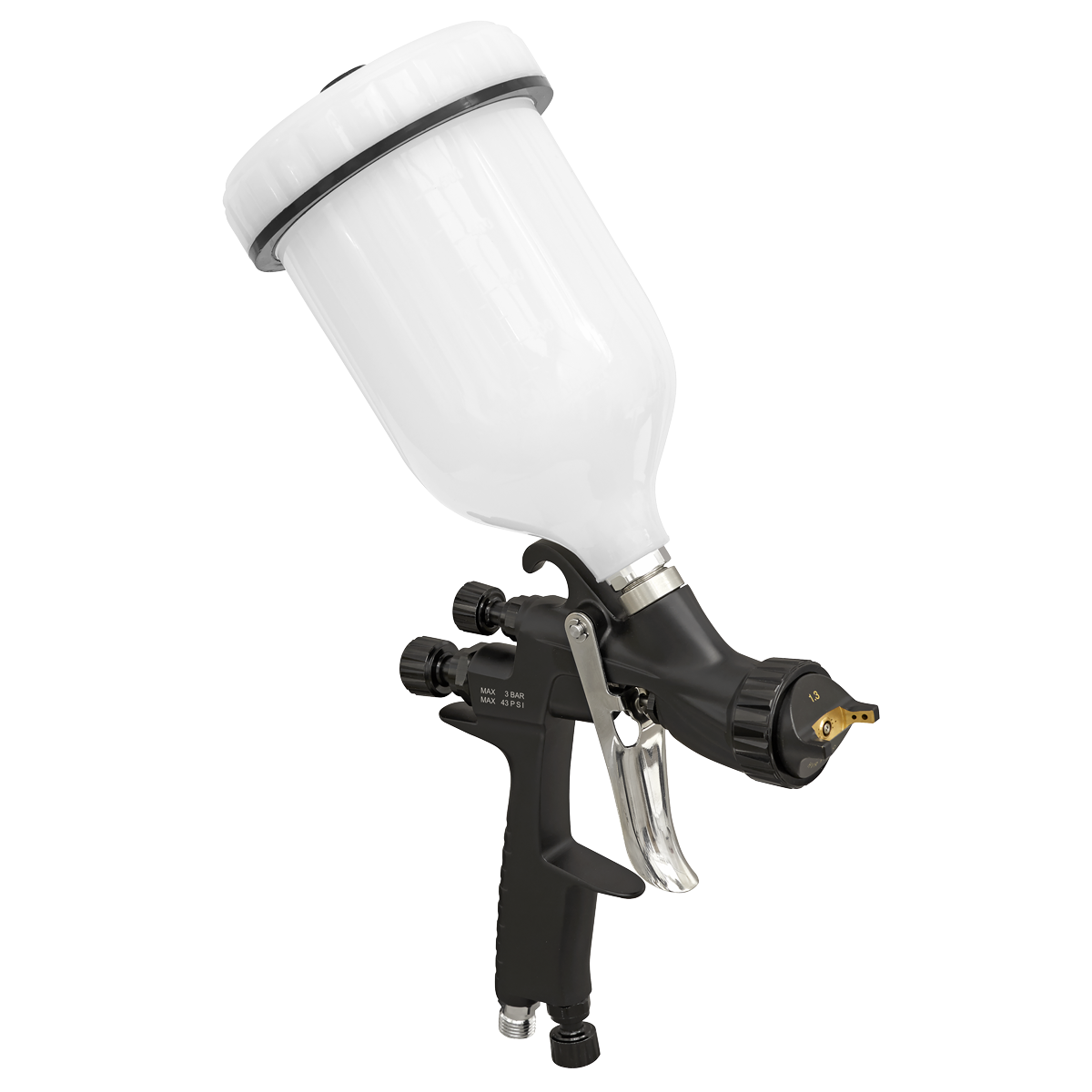 Professional HVLP Gravity Feed Spray Gun 1.3mm Set-Up HVLP05