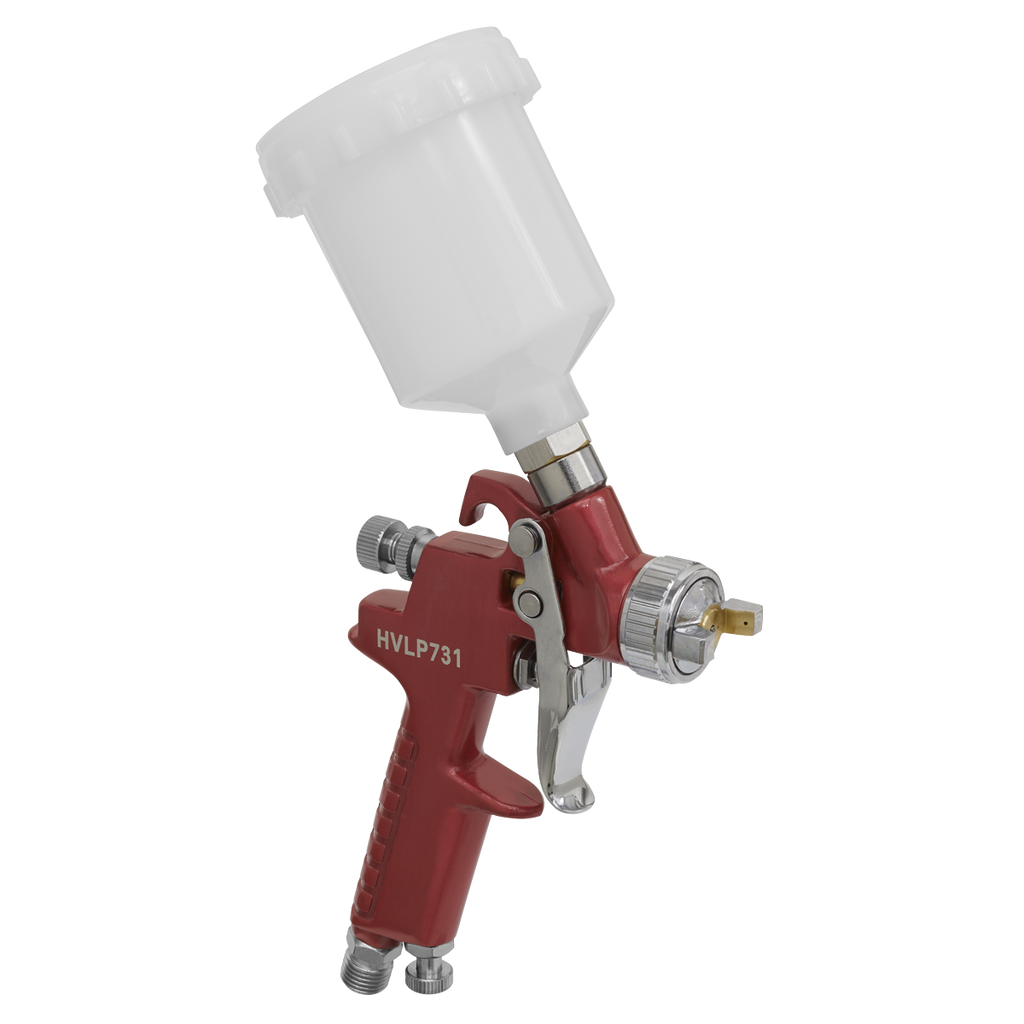 Workshop Series HVLP Gravity Feed Touch-Up Spray Gun 0.8mm Set-Up HVLP731