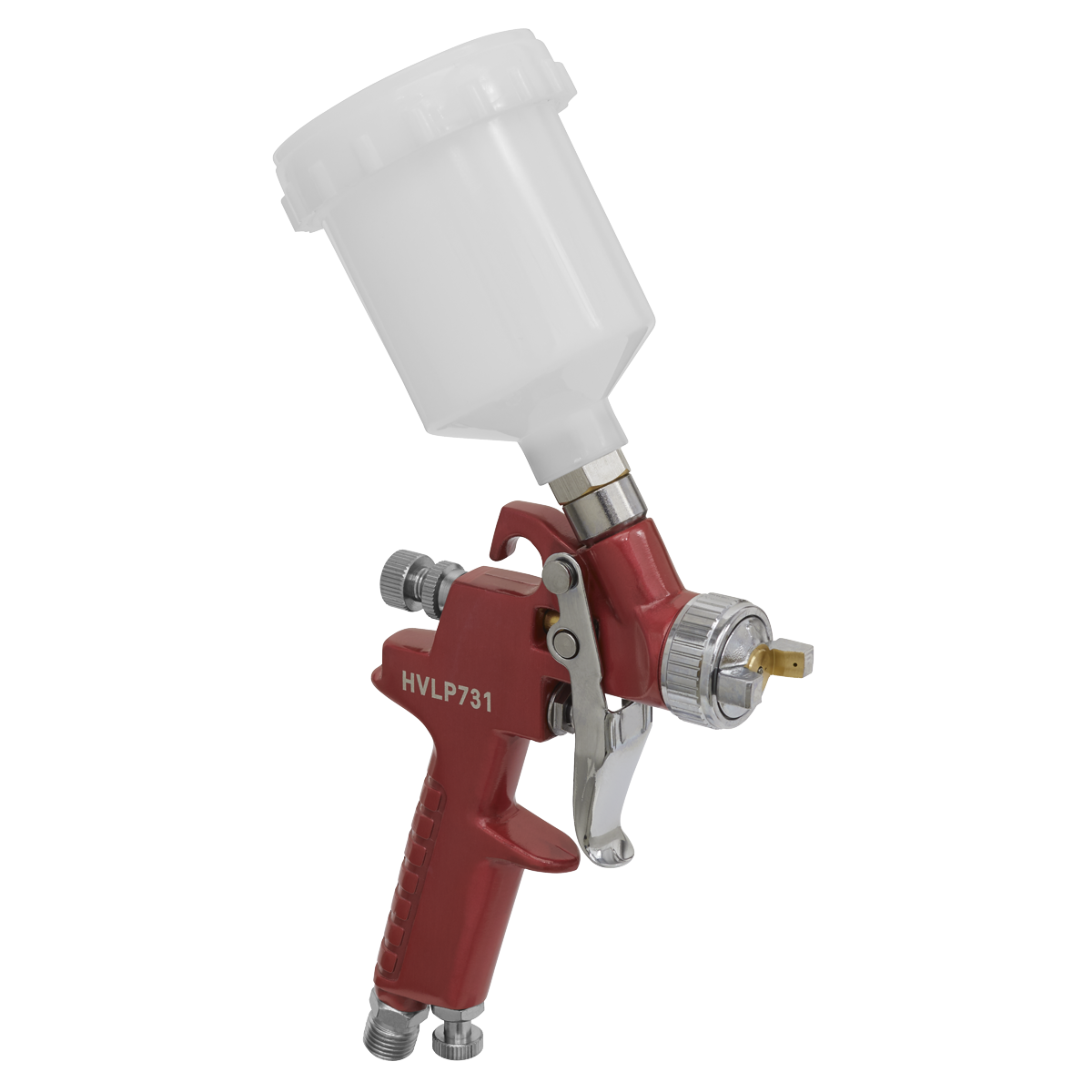Workshop Series HVLP Gravity Feed Touch-Up Spray Gun 0.8mm Set-Up HVLP731