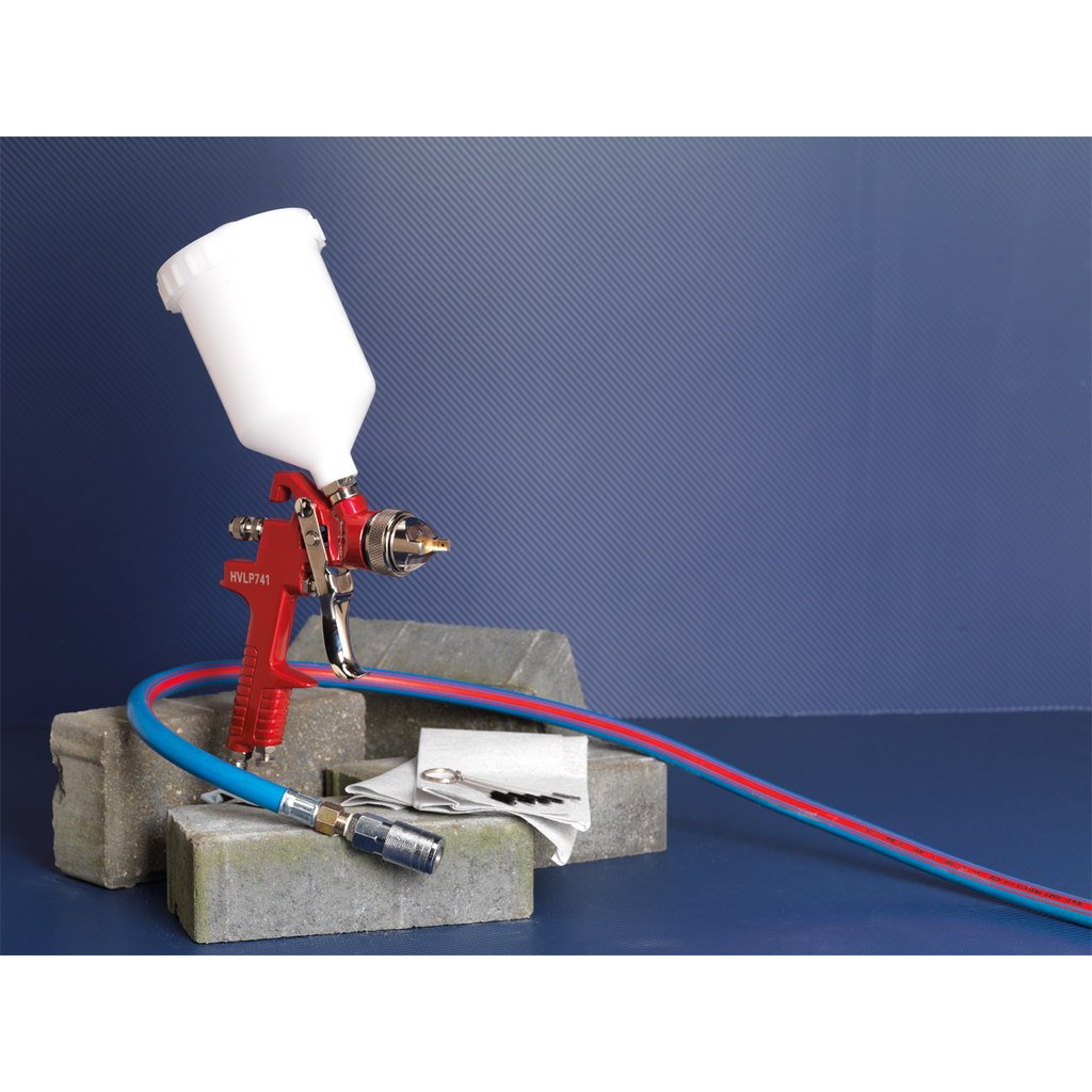 Workshop Series HVLP Gravity Feed Spray Gun 1.3mm Set-Up HVLP741