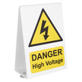 High Voltage Vehicle Warning Sign HVS1