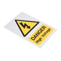 High Voltage Warning Sign 200 x 300mm HVSA4