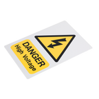 High Voltage Warning Sign 200 x 300mm HVSA4