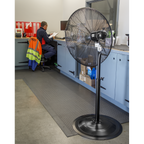 30" Industrial High Velocity Oscillating Pedestal Fan 230V HVSF30
