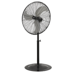 30" Industrial High Velocity Oscillating Pedestal Fan 230V HVSF30
