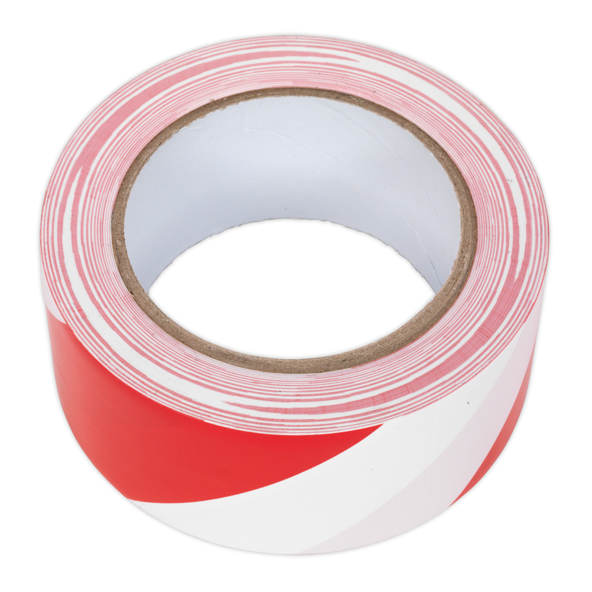 Hazard Warning Tape 50mm x 33m - Red/White HWTRW