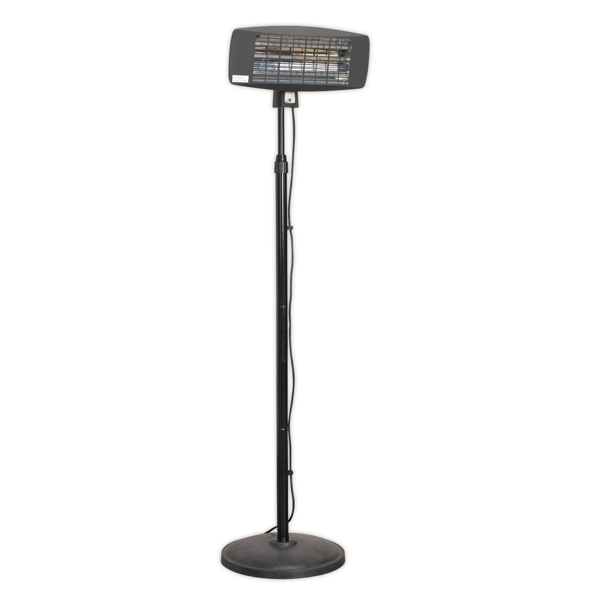 Infrared Quartz Patio Heater with Telescopic Floor Stand 2000W/230V IFSH2003