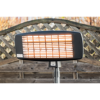 Infrared Quartz Patio Heater with Telescopic Floor Stand 2000W/230V IFSH2003