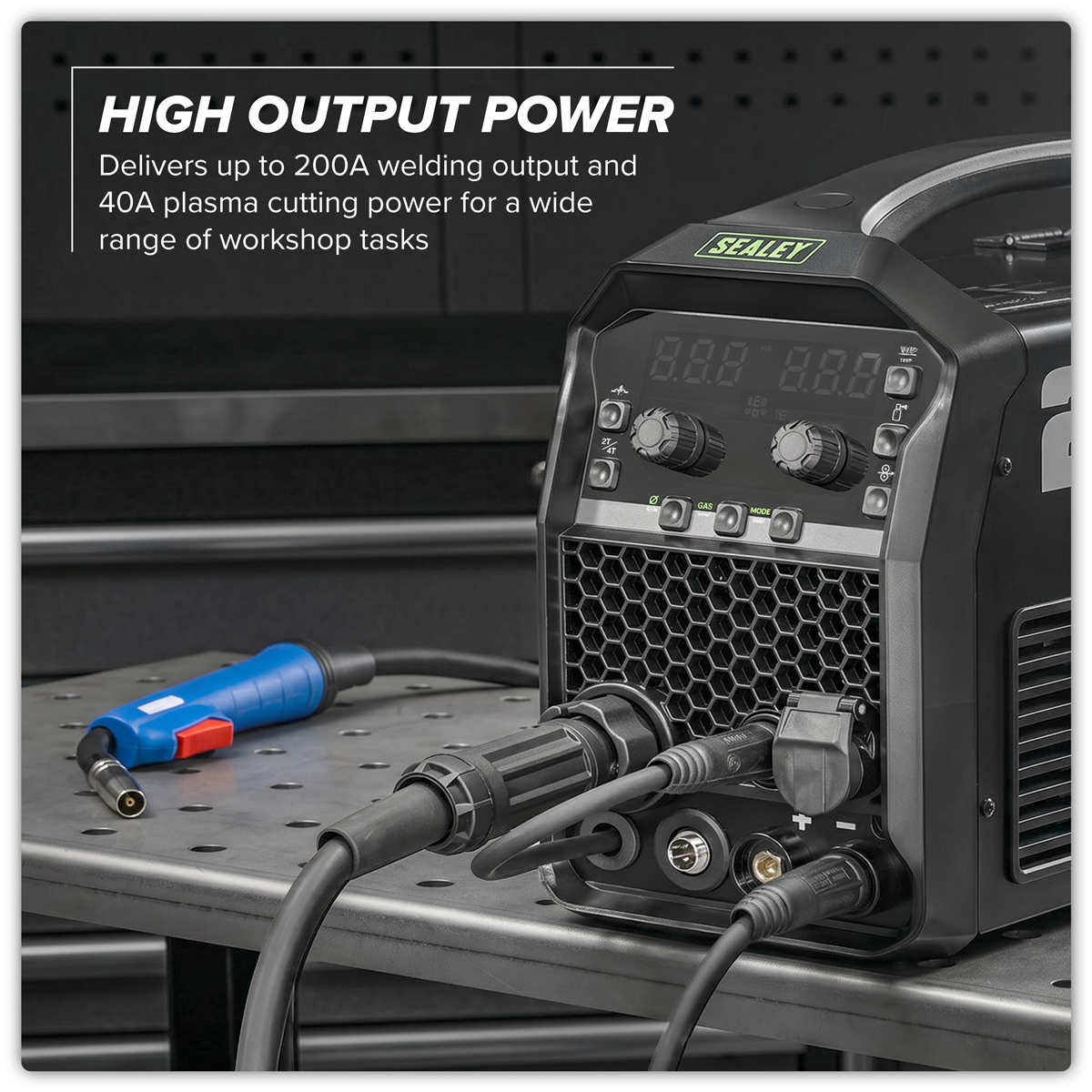 Multi-Process Inverter Welder 200A & Plasma Cutter 40A IMIG200P