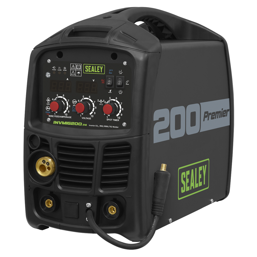 MIG, TIG & MMA Inverter Welder 200A INVMIG200