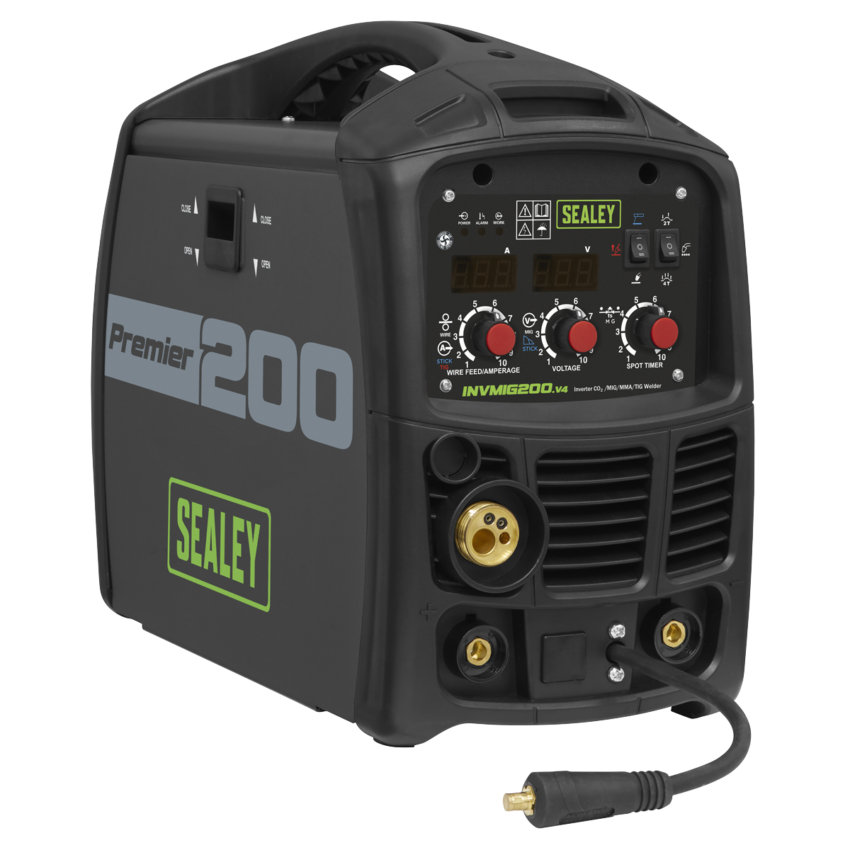 MIG, TIG & MMA Inverter Welder 200A INVMIG200