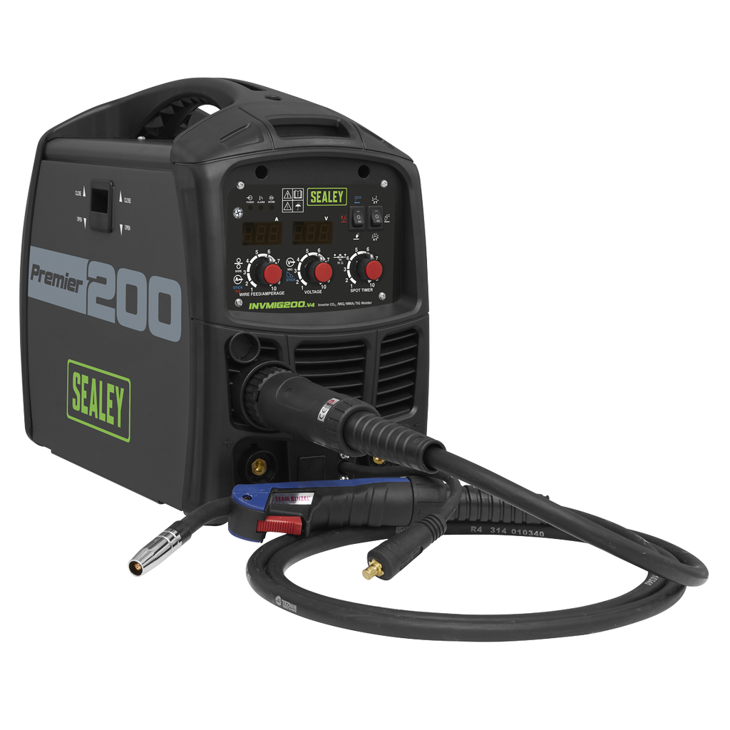 MIG, TIG & MMA Inverter Welder 200A INVMIG200