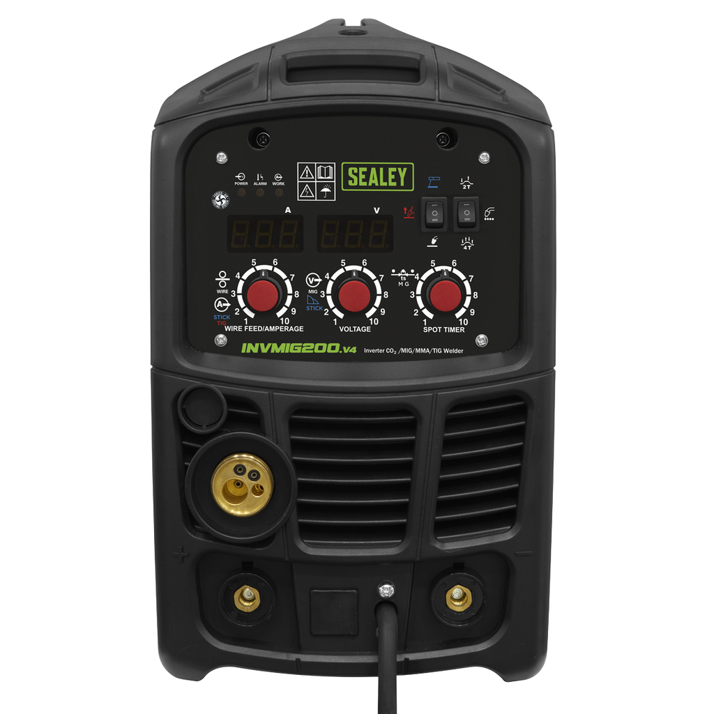 MIG, TIG & MMA Inverter Welder 200A INVMIG200