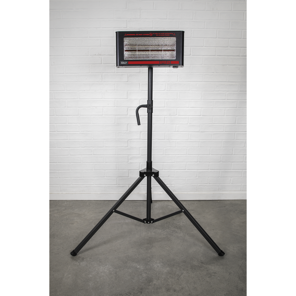 Infrared Quartz Heater with Tripod Stand 230V 1.2kW IR12CT