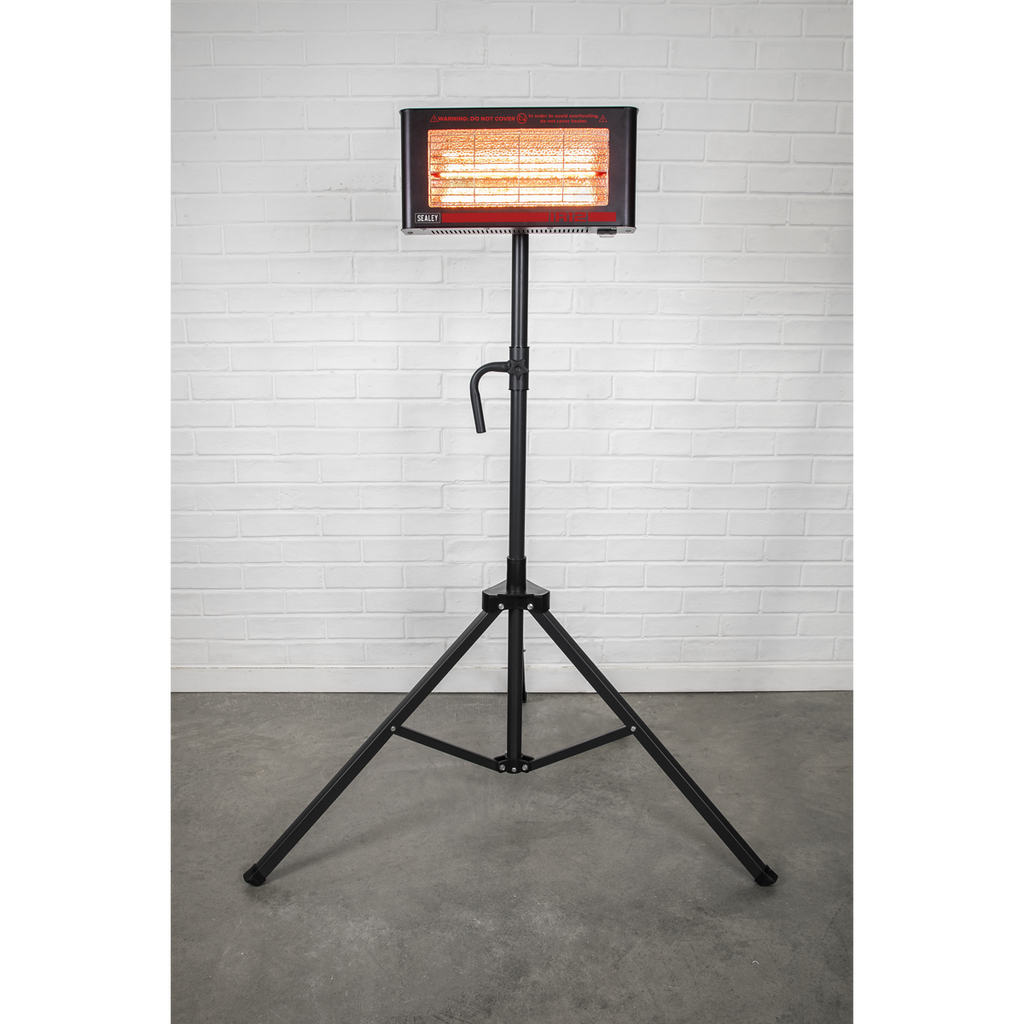 Infrared Quartz Heater with Tripod Stand 230V 1.2kW IR12CT
