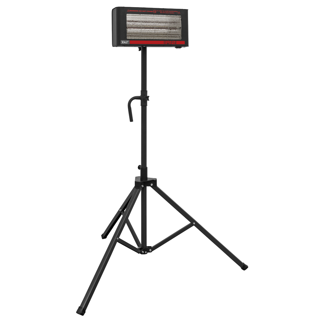 Infrared Quartz Heater with Tripod Stand 230V 1.2kW IR12CT