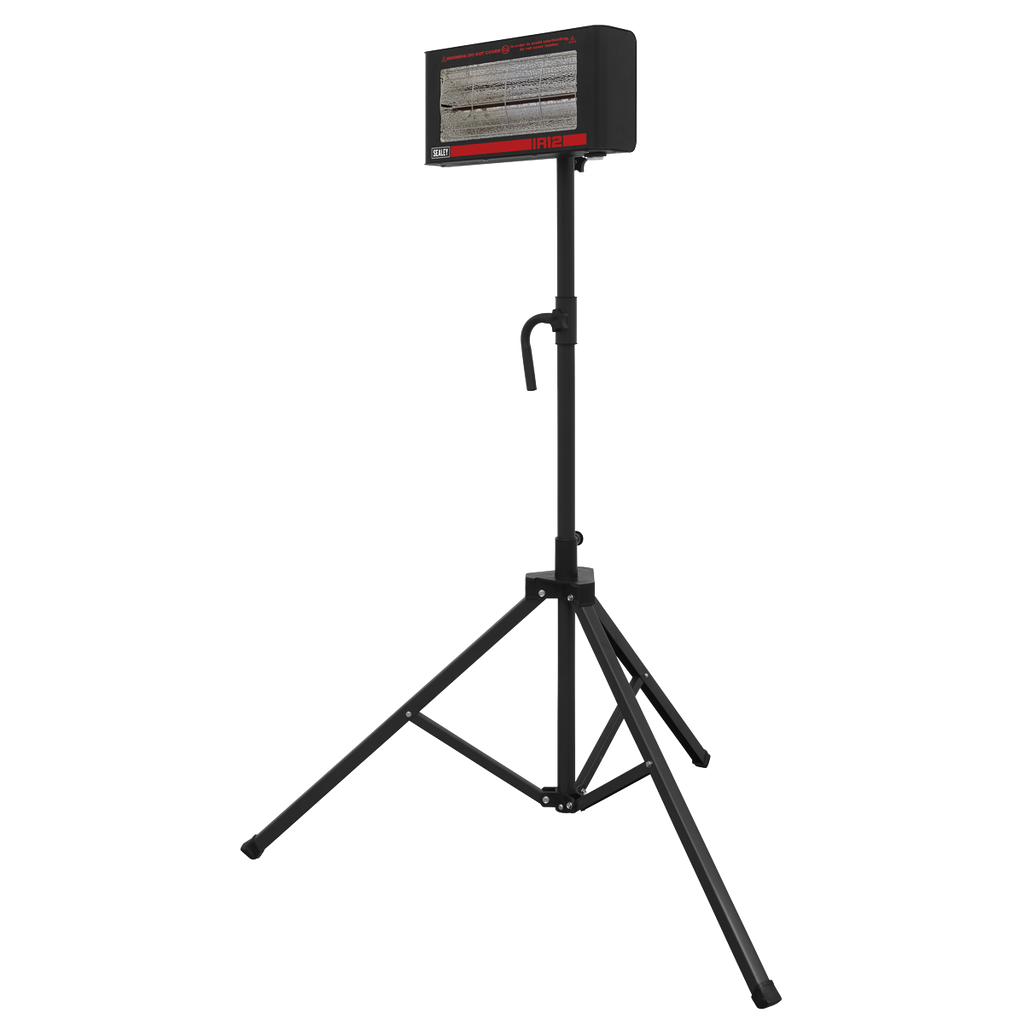 Infrared Quartz Heater with Tripod Stand 230V 1.2kW IR12CT