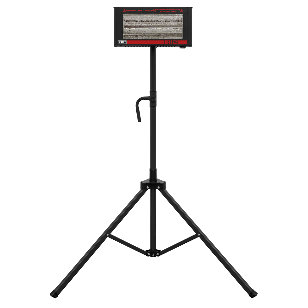 Infrared Quartz Heater with Tripod Stand 230V 1.2kW IR12CT