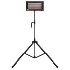 Infrared Quartz Heater with Tripod Stand 230V 1.2kW IR12CT