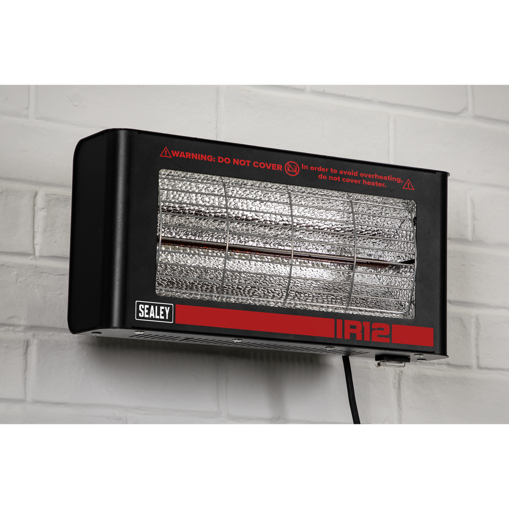 Wall Mounting Infrared Quartz Heater 1.2W/230V IR12