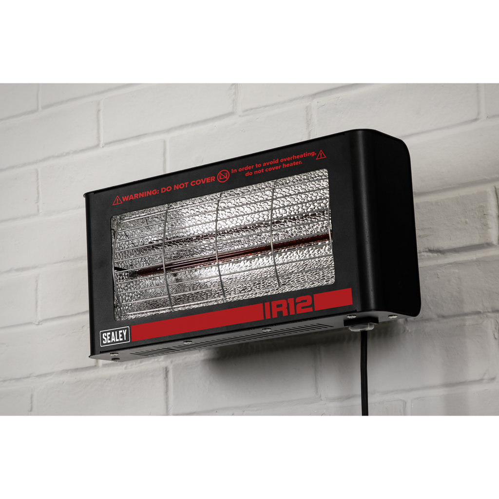 Wall Mounting Infrared Quartz Heater 1.2W/230V IR12