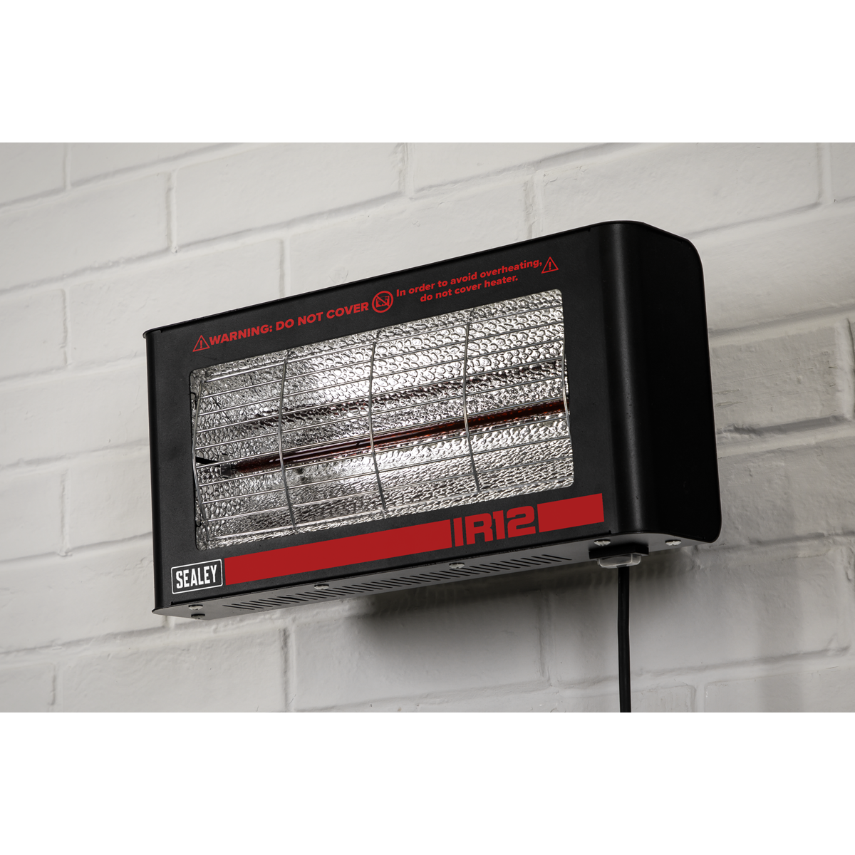 Wall Mounting Infrared Quartz Heater 1.2W/230V IR12