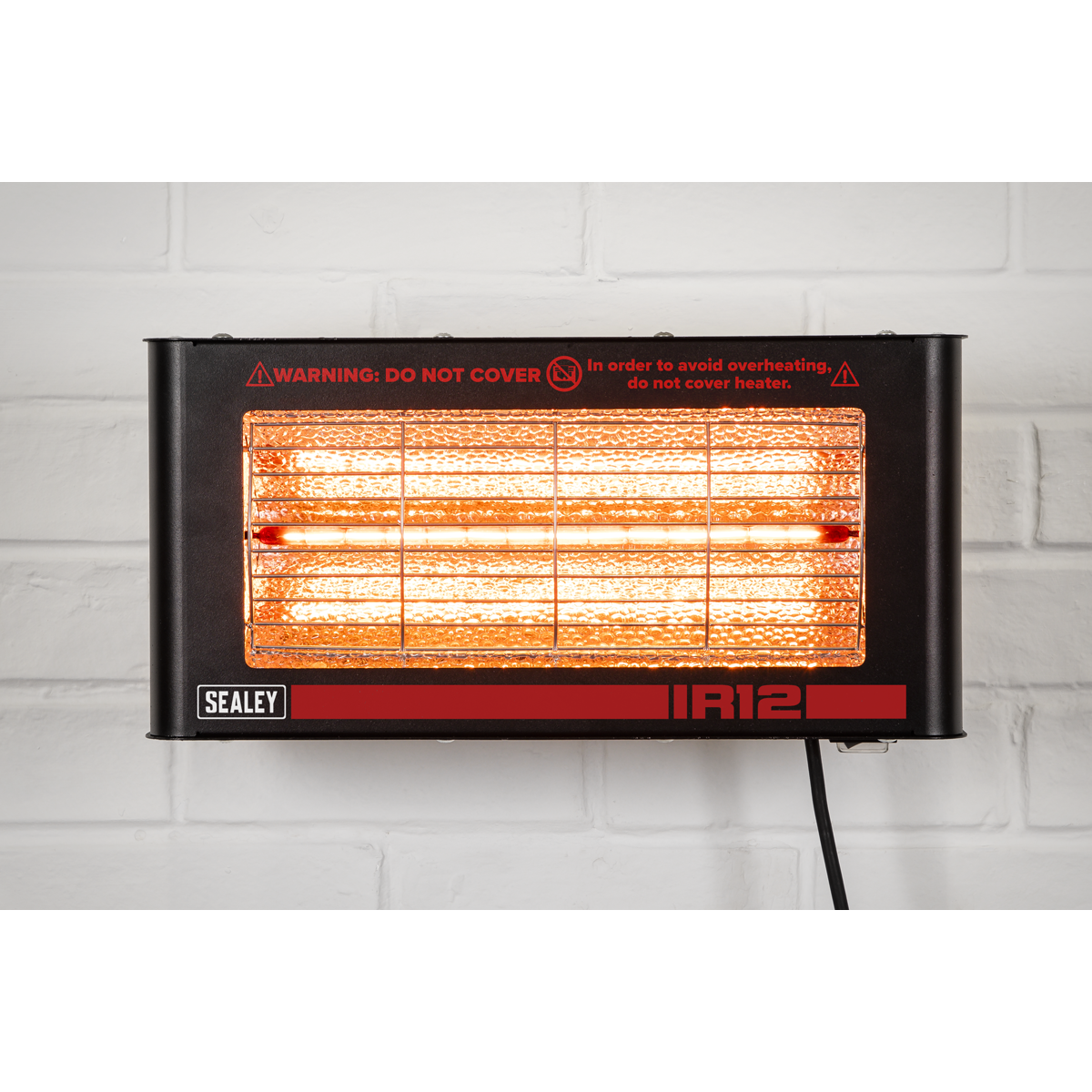 Wall Mounting Infrared Quartz Heater 1.2W/230V IR12