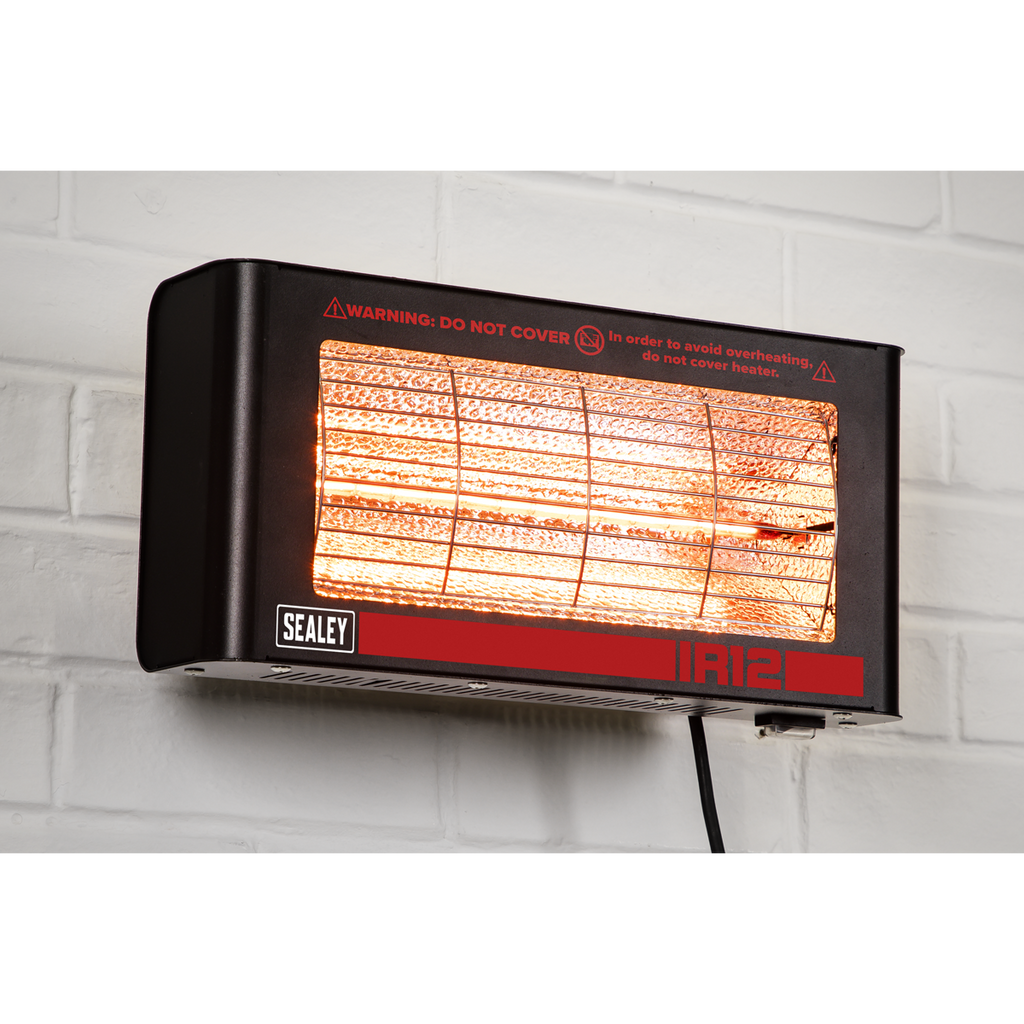 Wall Mounting Infrared Quartz Heater 1.2W/230V IR12