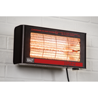 Wall Mounting Infrared Quartz Heater 1.2W/230V IR12