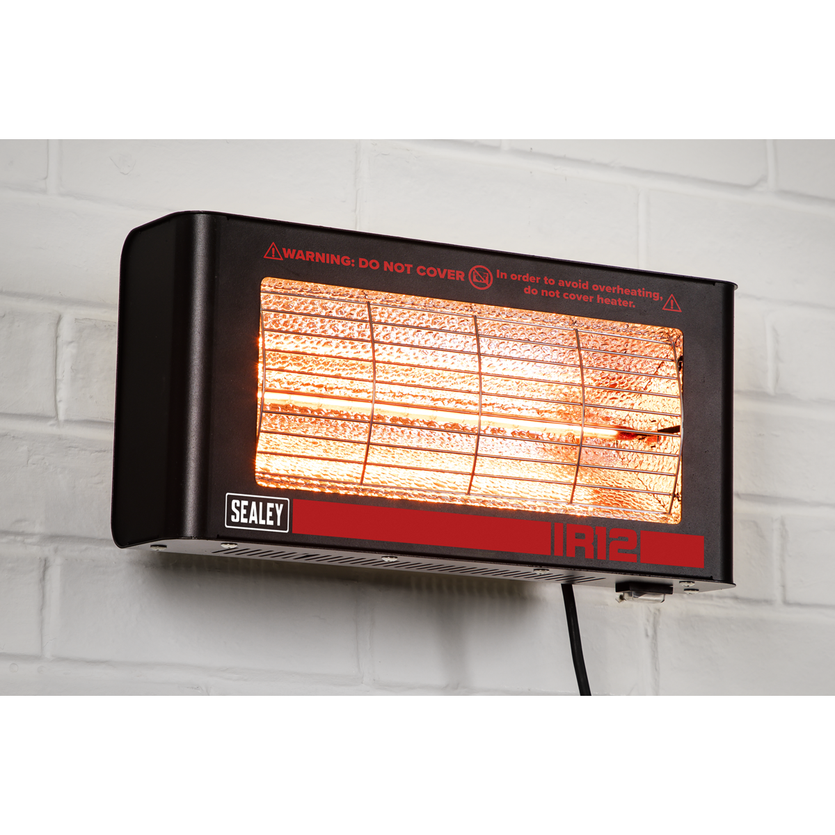 Wall Mounting Infrared Quartz Heater 1.2W/230V IR12
