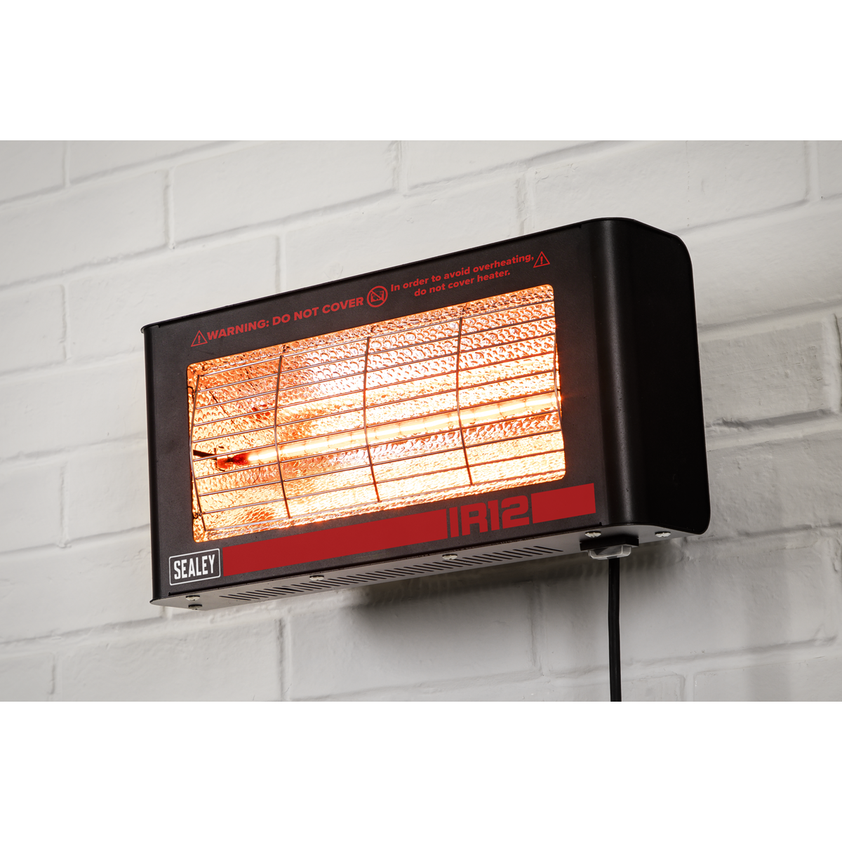 Wall Mounting Infrared Quartz Heater 1.2W/230V IR12