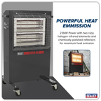 Infrared Cabinet Heater 1.4/2.8kW 230V IR14