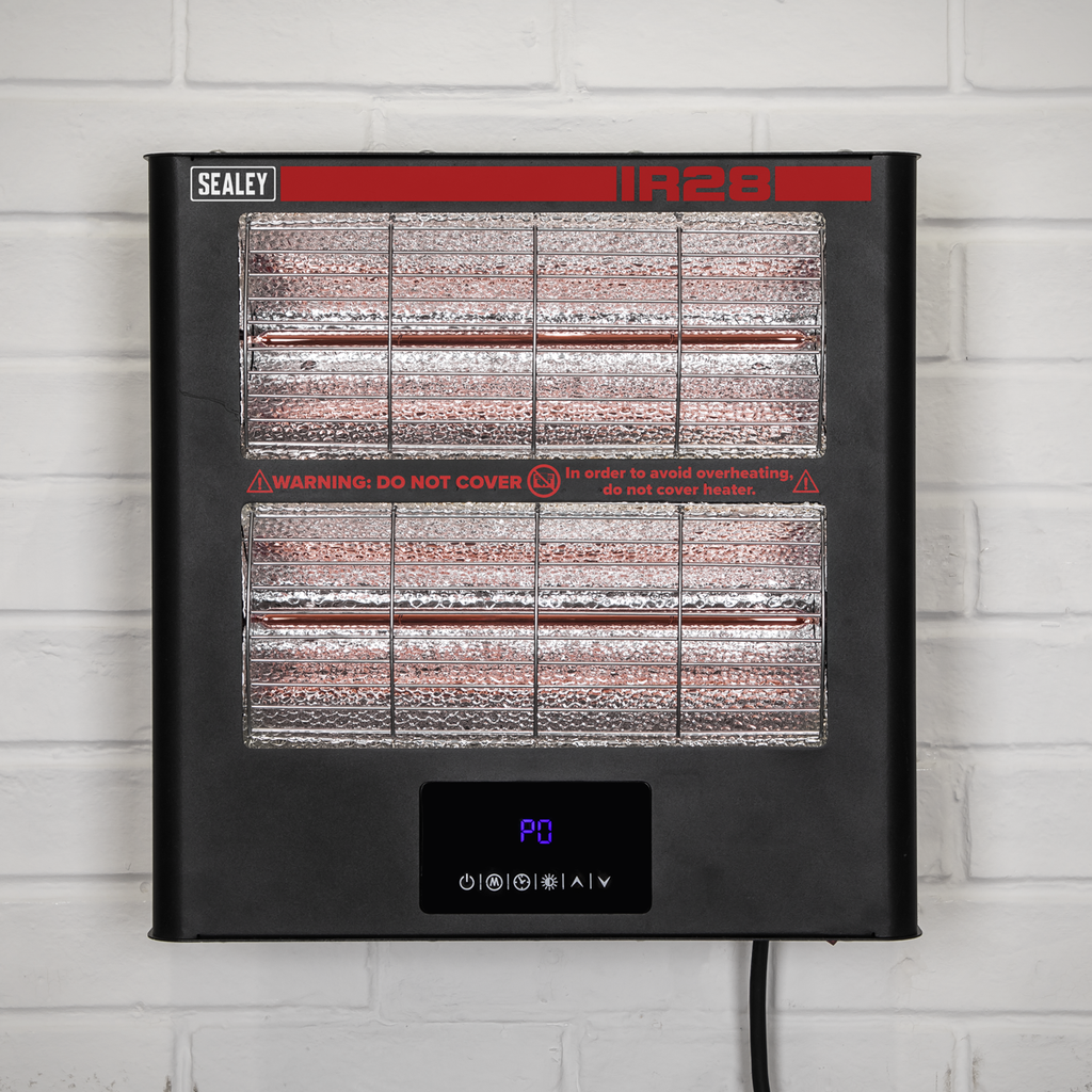 Wall Mounting Infrared Quartz Heater 2.8kW/230V IR28