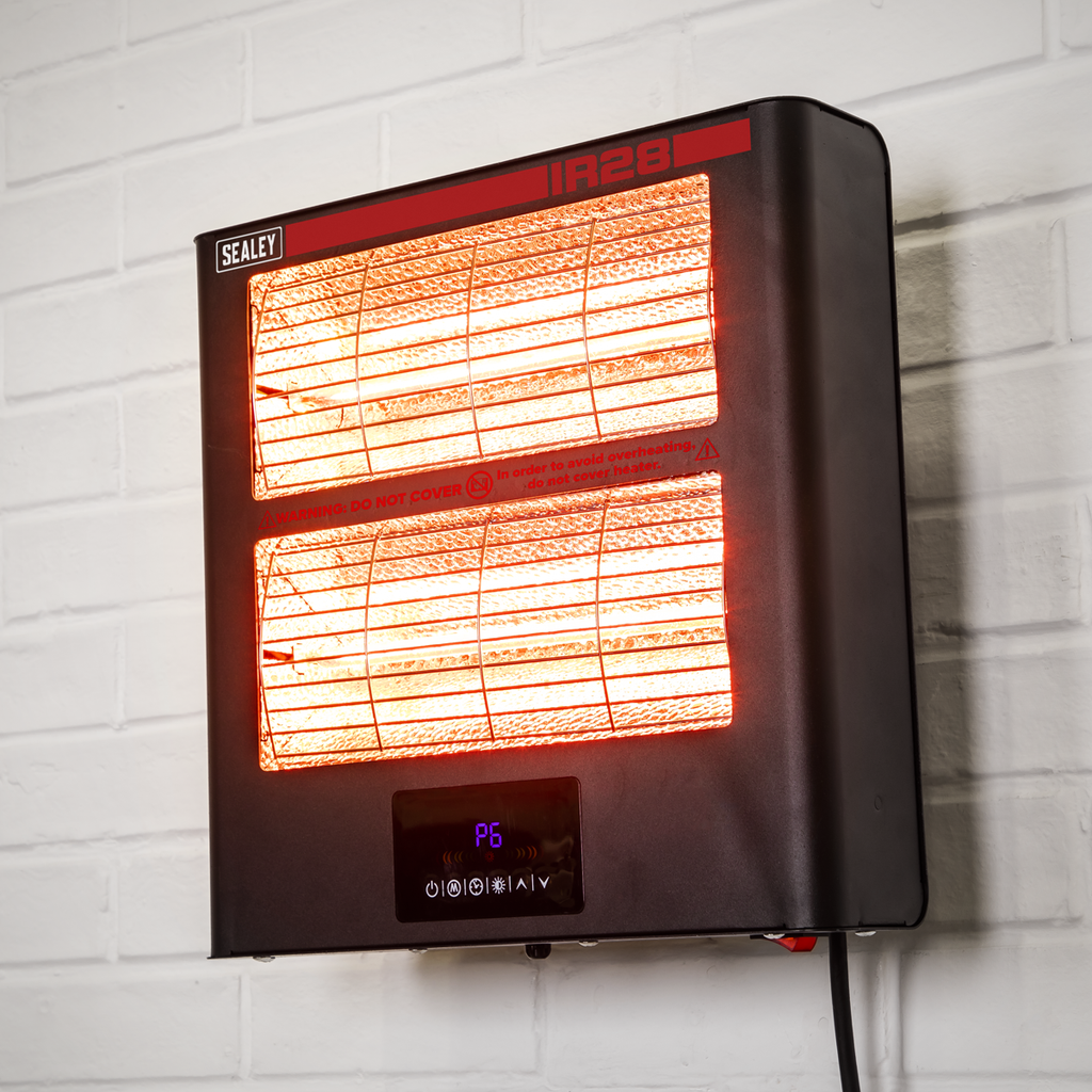 Wall Mounting Infrared Quartz Heater 2.8kW/230V IR28