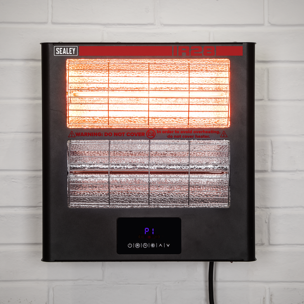 Wall Mounting Infrared Quartz Heater 2.8kW/230V IR28