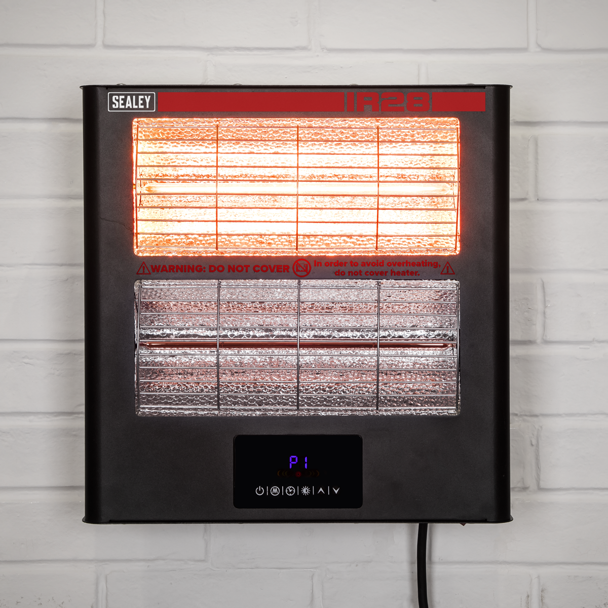 Wall Mounting Infrared Quartz Heater 2.8kW/230V IR28
