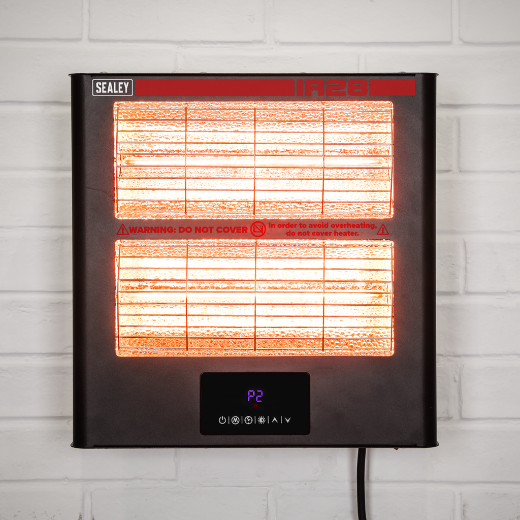 Wall Mounting Infrared Quartz Heater 2.8kW/230V IR28