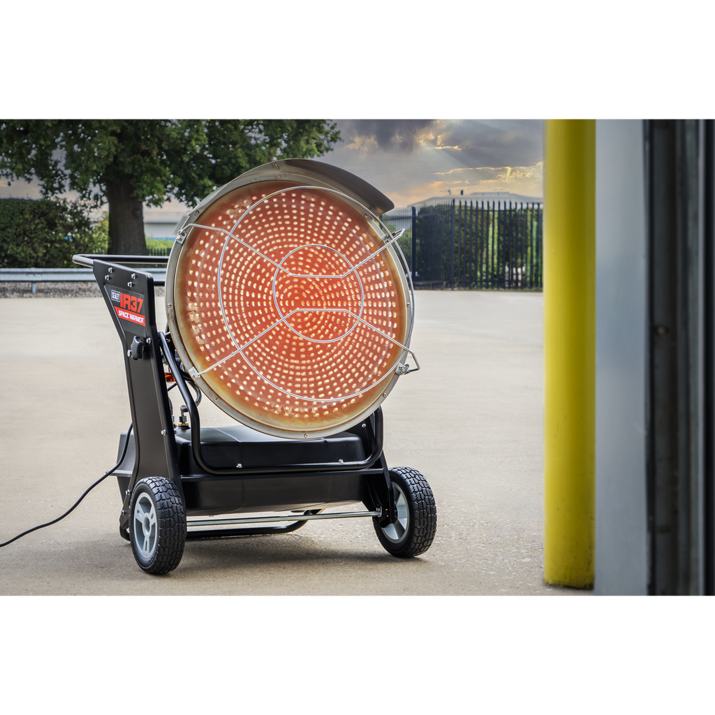 Infrared Kerosene/Diesel Heater with Wheels 136,000Btu/hr IR37