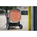 Infrared Kerosene/Diesel Heater with Wheels 136,000Btu/hr IR37