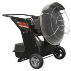 Infrared Kerosene/Diesel Heater with Wheels 136,000Btu/hr IR37