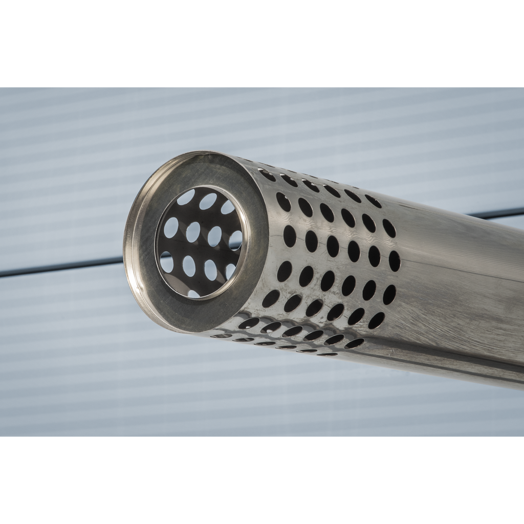 Stainless Steel Exhaust/Flue End Pipe for IR13/IR16 100mm 900mm IREX1