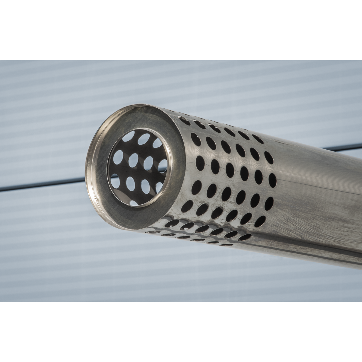 Stainless Steel Exhaust/Flue End Pipe for IR13/IR16 100mm 900mm IREX1