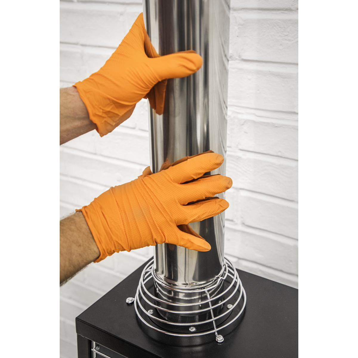 Stainless Steel Exhaust/Flue Extension Pipe for IR13/IR16 100mm 1000mm IREX2